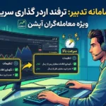 آموزش تصویری ترفند افزایش سرعت اردر گذاری و تغییر تنظیمات سامانه تدبیر ویژه معاملهگران قراردادهای آپشن.